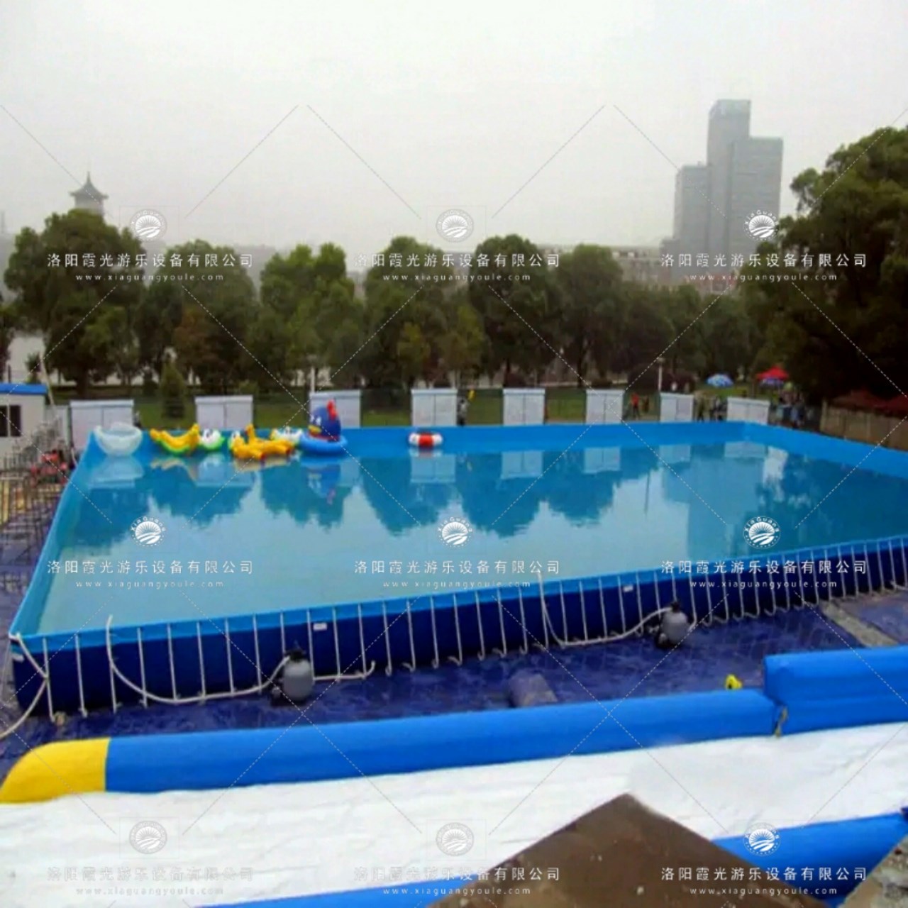 兴山大型支架游泳池